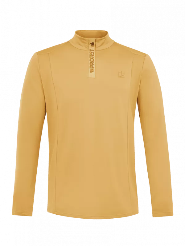 REWILL 1/4 zip top Cab Yellow
